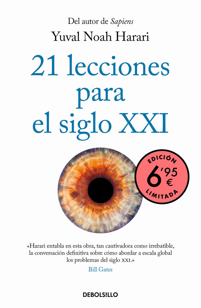 21 lecciones para el siglo XXI, de Harari | portada del libro