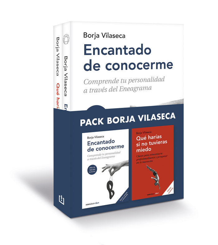 Pack Borja Vilaseca (contiene: Encantado de conocerme, de VILASECA, BORJA | portada del libro