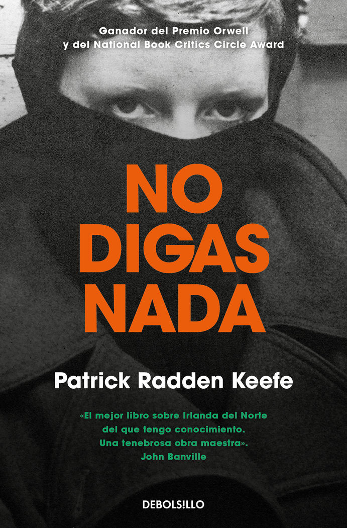 No digas nada, de PATRICK RADDEN KEEFE | portada del libro