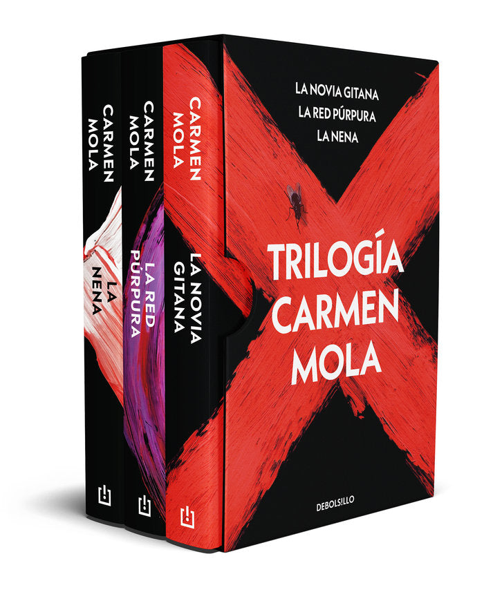 TRILOGIA LA NOVIA GITANA (ESTUCHE), de MOLA,CARMEN | portada del libro