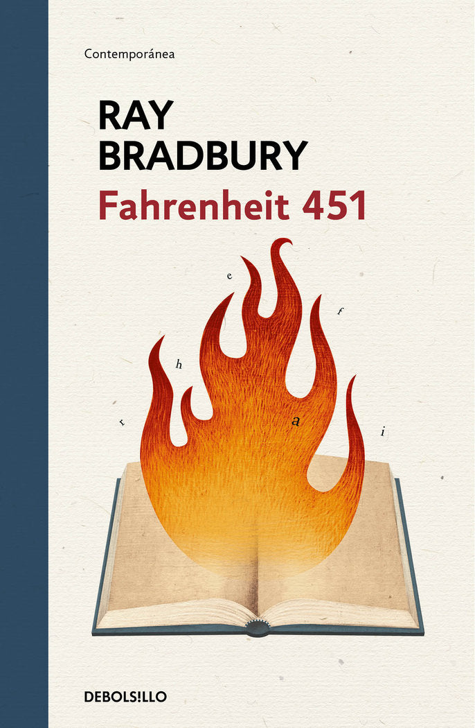 FAHRENHEIT 451, de BRADBURY, RAY | portada del libro