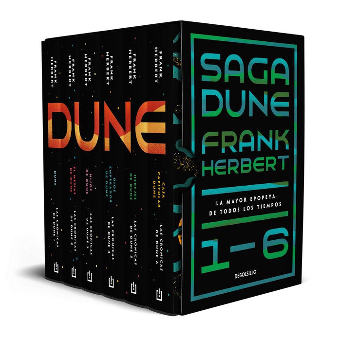 SAGA DUNE 1-6. LA MAYOR EPOPEYA DE TODOS LOS TIEMPOS, de HERBERT, FRANK | portada del libro