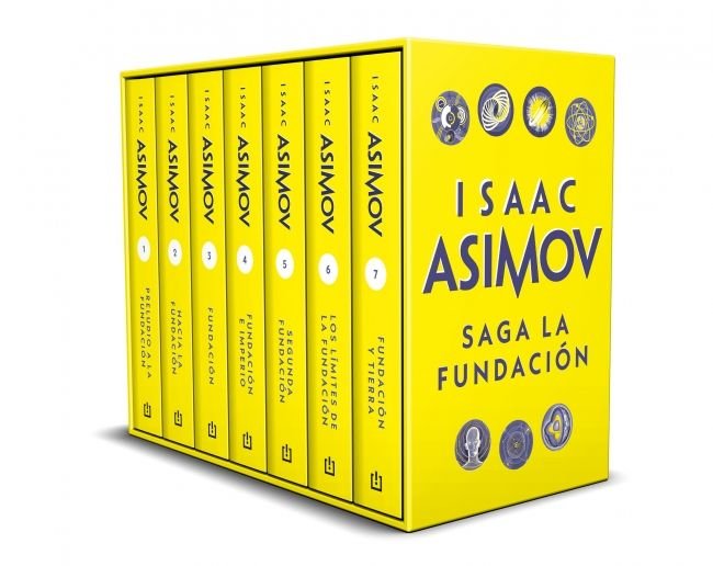 ESTUCHE SAGA LA FUNDACION, de ISAAC ASIMOV | portada del libro