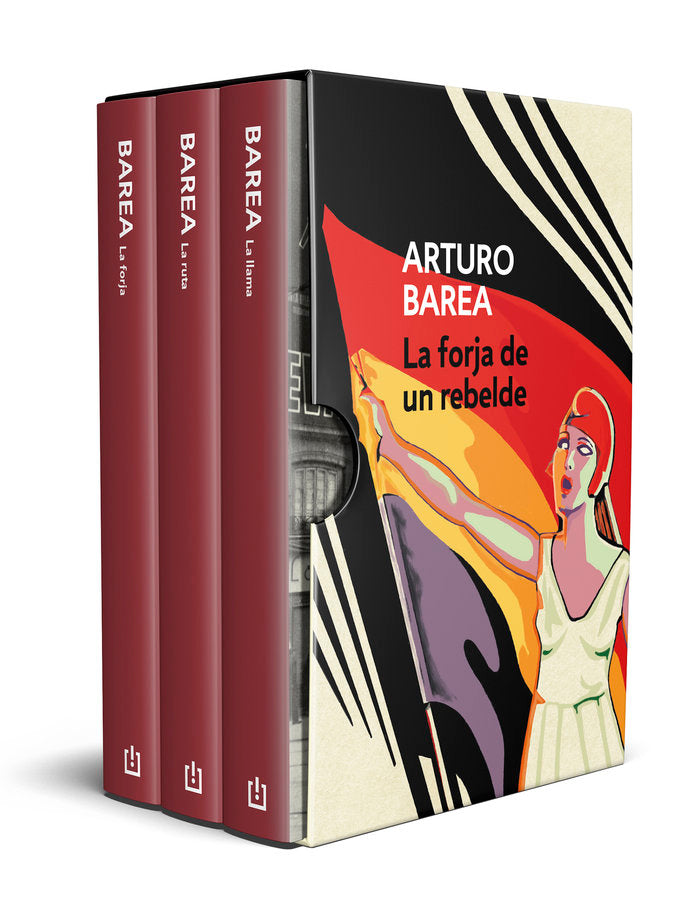 LA FORJA DE UN REBELDE (ESTUCHE CON: LA FORJA   LA RUTA   LA LLAMA), de BAREA, ARTURO | portada del libro