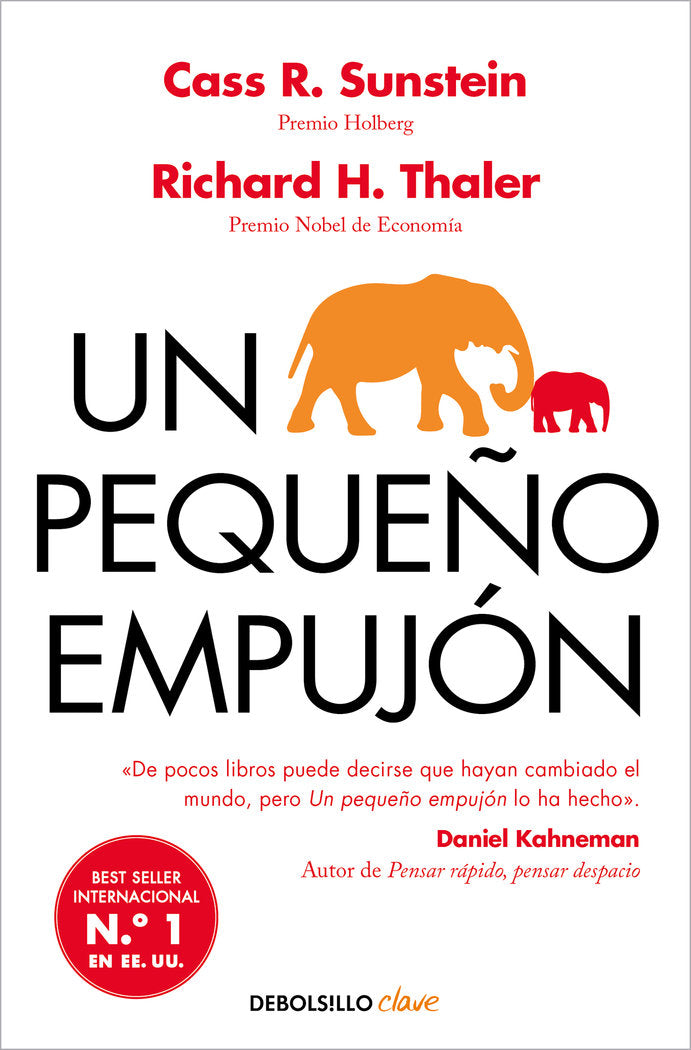 UN PEQUEÑO EMPUJON, de RICHARD H THALER | portada del libro