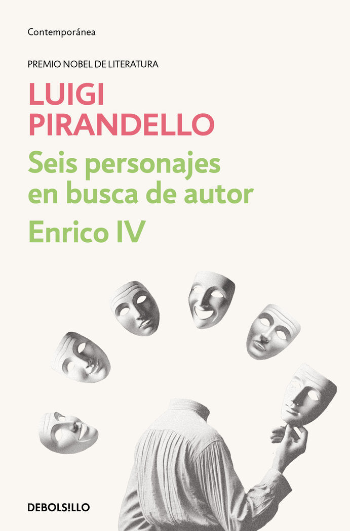 SEIS PERSONAJES EN BUSCA DE AUTOR ENRICO IV, de PIRANDELLO, LUIGI | portada del libro