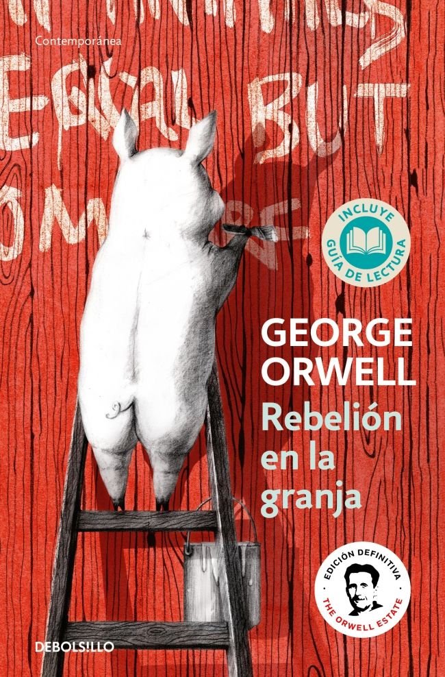 REBELION EN LA GRANJA EDICION ESCOLAR EDICION DEFINITIVA AVA, de GEORGE ORWELL | portada del libro