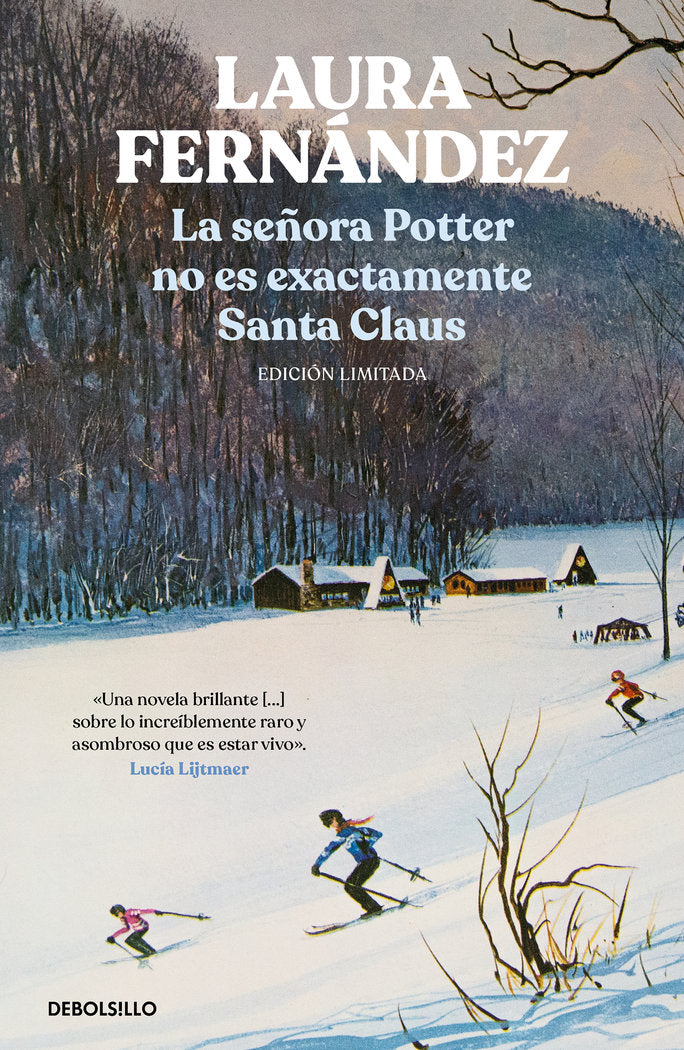 LA SEÑORA POTTER NO ES EXACTAMENTE SANTA CLAUS EDICION LIMIT, de LAURA FERNANDEZ | portada del libro
