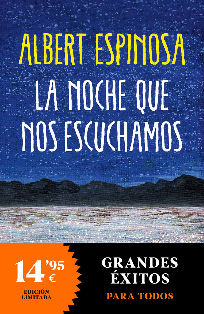 LA NOCHE QUE NOS ESCUCHAMOS, de ALBERT ESPINOSA | portada del libro