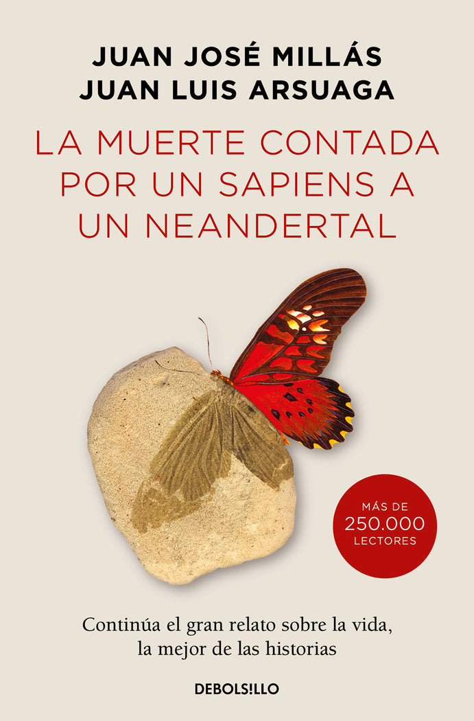 LA MUERTE CONTADA POR UN SAPIENS A UN NEANDERTAL EDICION LI, de JUAN JOSE MILLAS | portada del libro
