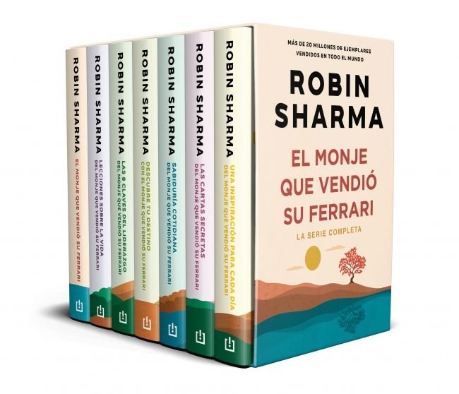 ESTUCHE ROBIN SHARMA, de ROBIN SHARMA | portada del libro
