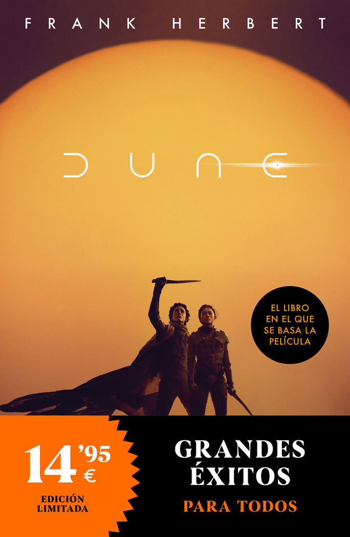 DUNE EDICION ESPECIAL PELICULA LAS CRONICAS DE DUNE 1, de FRANK HERBERT | portada del libro
