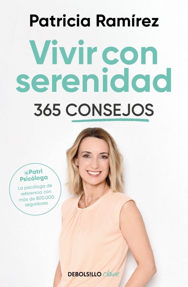 VIVIR CON SERENIDAD. 365 CONSEJOS, de PATRICIA RAMIREZ | portada del libro