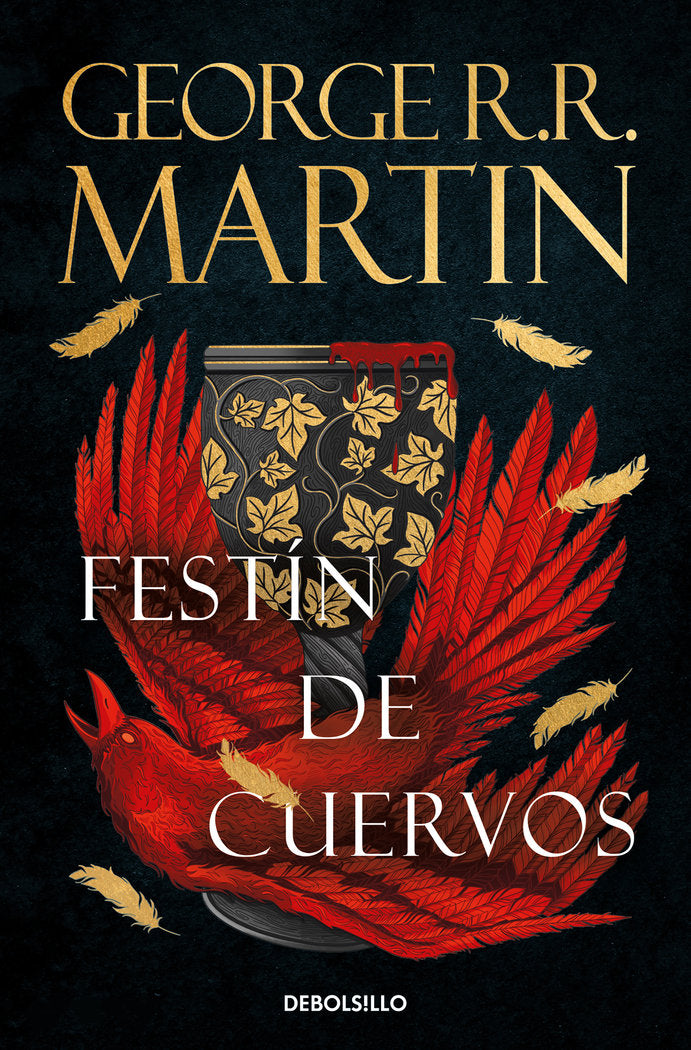 FESTIN DE CUERVOS (CANCION DE HIELO Y FUEGO 4), de R.R. MARTIN, GEORGE | portada del libro