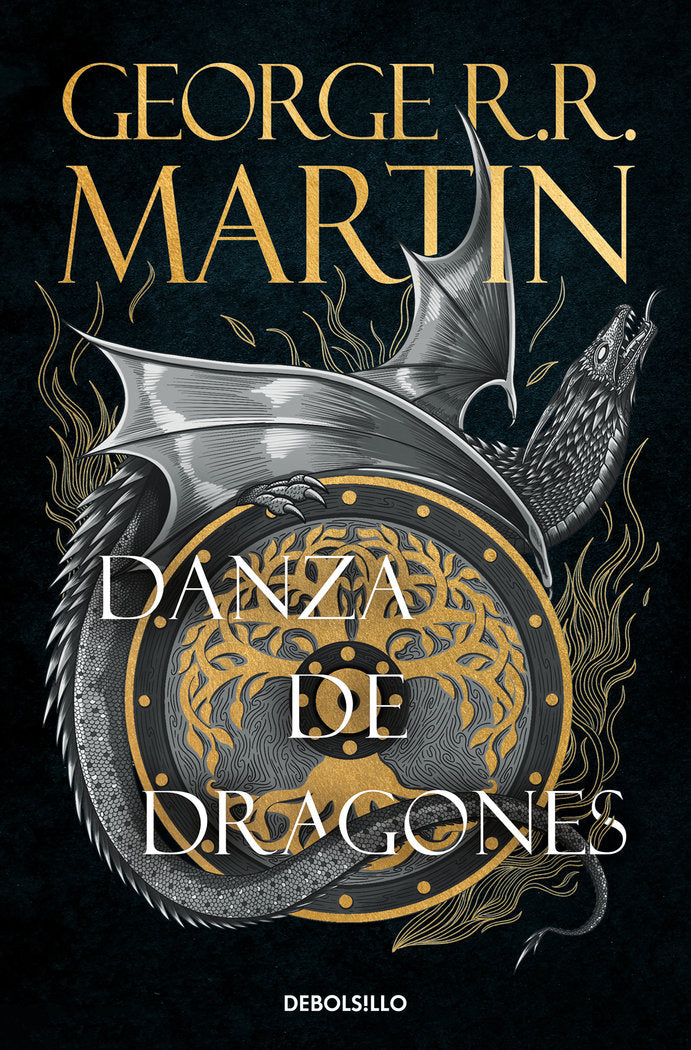 DANZA DE DRAGONES (CANCION DE HIELO Y FUEGO 5), de R.R. MARTIN, GEORGE | portada del libro