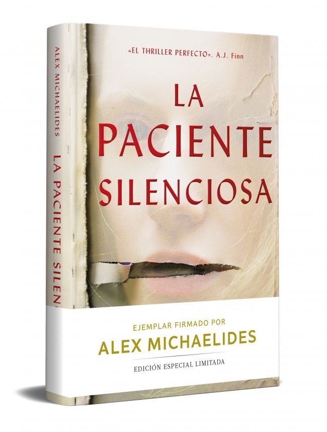 LA PACIENTE SILENCIOSA (EDICION LIMITADA FIRMADA), de MICHAELIDES, ALEX | portada del libro