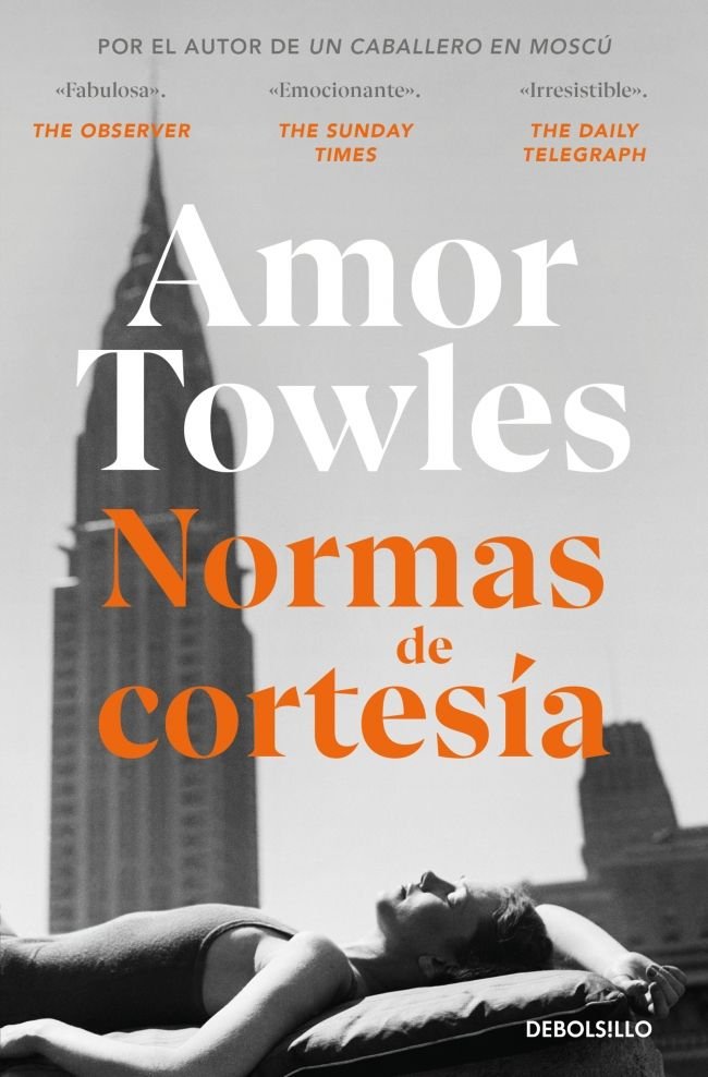 NORMAS DE CORTESIA, de AMOR TOWLES | portada del libro