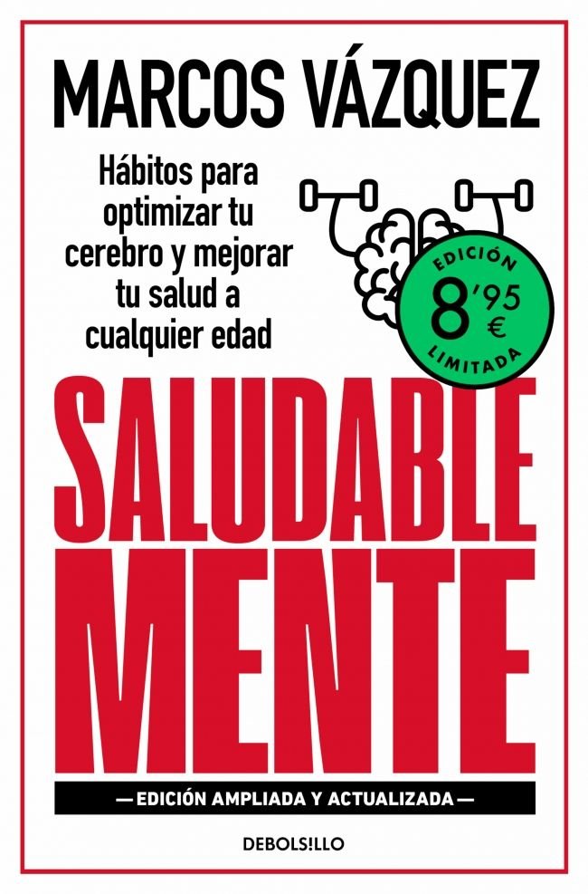 SALUDABLE MENTE EDICION LIMITADA, de MARCOS VAZQUEZ | portada del libro