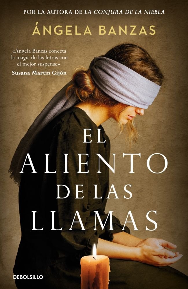 EL ALIENTO DE LAS LLAMAS, de BANZAS, ANGELA | portada del libro