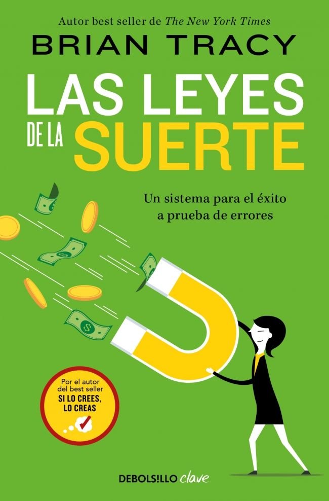 LAS LEYES DE LA SUERTE, de BRIAN TRACY | portada del libro
