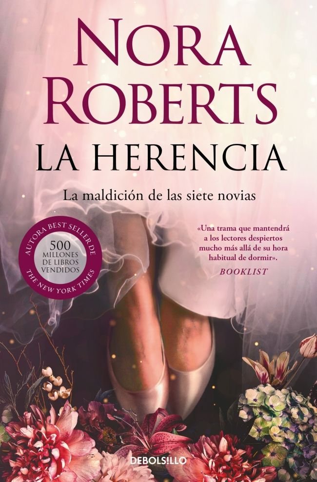 LA HERENCIA LA MALDICION DE LAS SIETE NOVIAS 1, de NORA ROBERTS | portada del libro