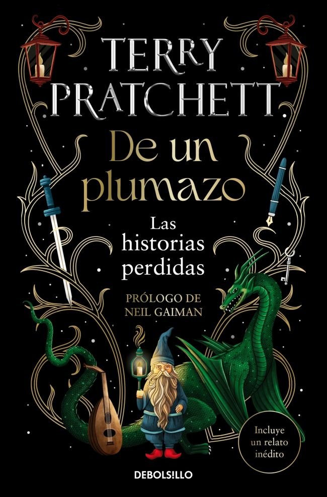 DE UN PLUMAZO, de PRATCHETT, TERRY | portada del libro
