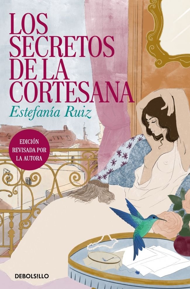 LOS SECRETOS DE LA CORTESANA, de RUIZ, ESTEFANIA | portada del libro