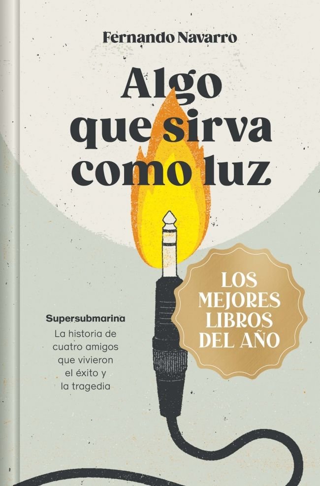 ALGO QUE SIRVA COMO LUZ EDICION LIMITADA NAVIDAD GRANDES EXI, de FERNANDO NAVARRO | portada del libro