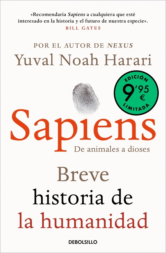 Sapiens (edición limitada), de HARARI | portada del libro