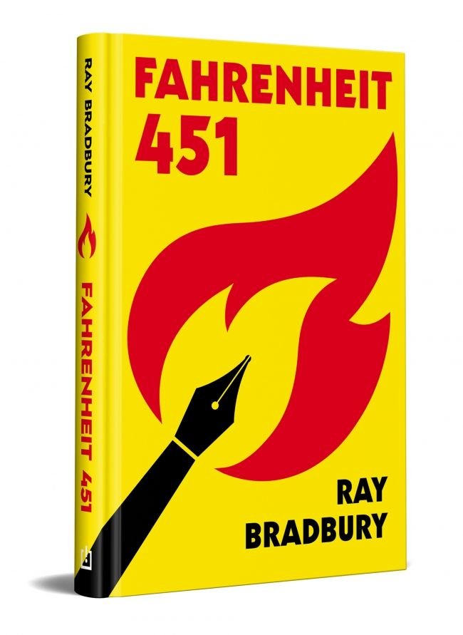FAHRENHEIT 451 (EDICION CONMEMORATIVA), de BRADBURY, RAY | portada del libro