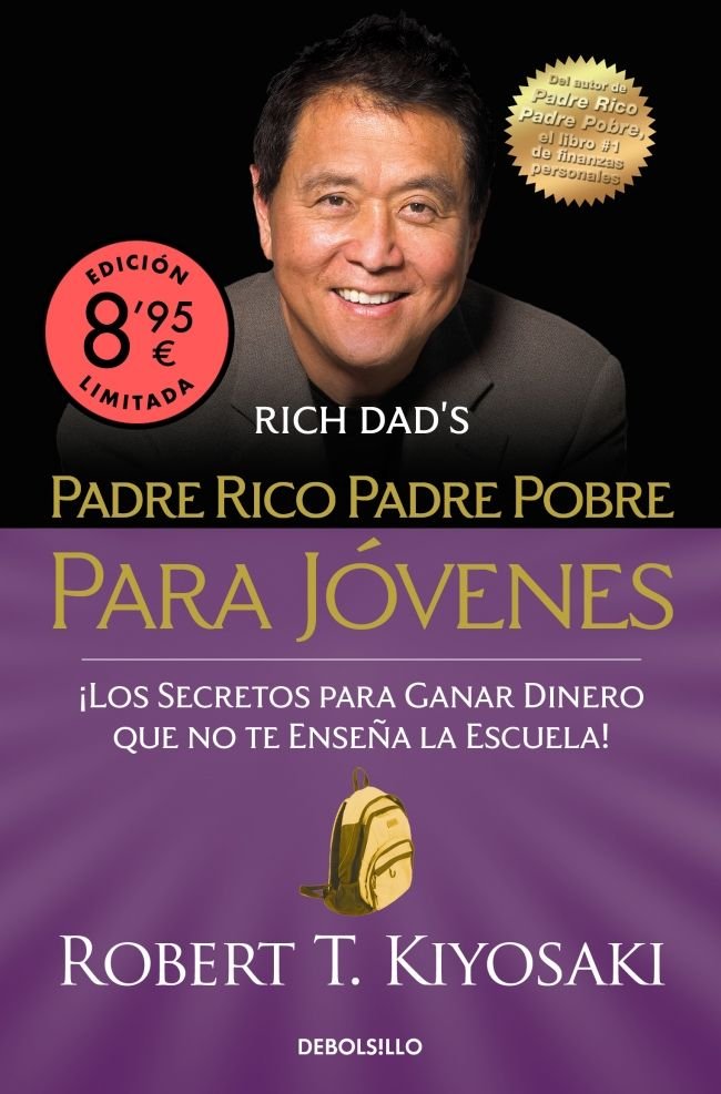 PADRE RICO, PADRE POBRE PARA JOVENES EDICION LIMITADA VERANO, de ROBERT T KIYOSAKI | portada del libro