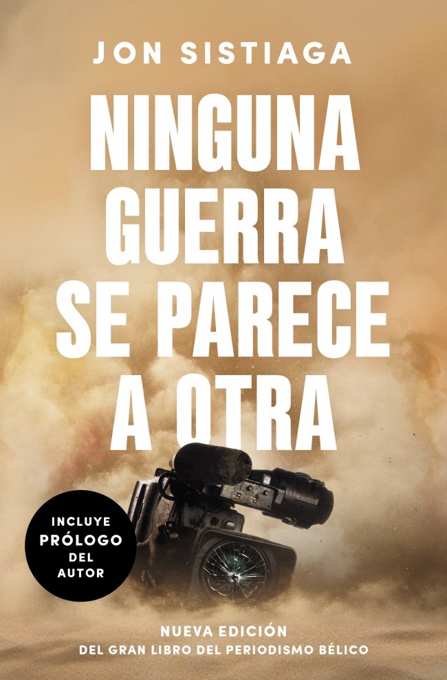 NINGUNA GUERRA SE PARECE A OTRA, de JON SISTIAGA | portada del libro