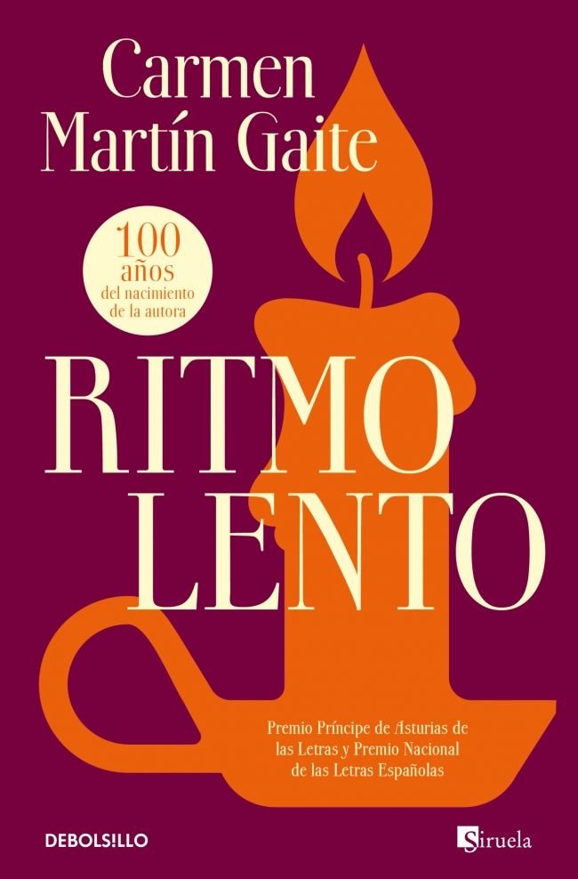 RITMO LENTO, de CARMEN MARTIN GAITE | portada del libro