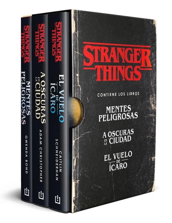 ESTUCHE STRANGER THINGS, de CAITLIN SCHNEIDERHAN | portada del libro