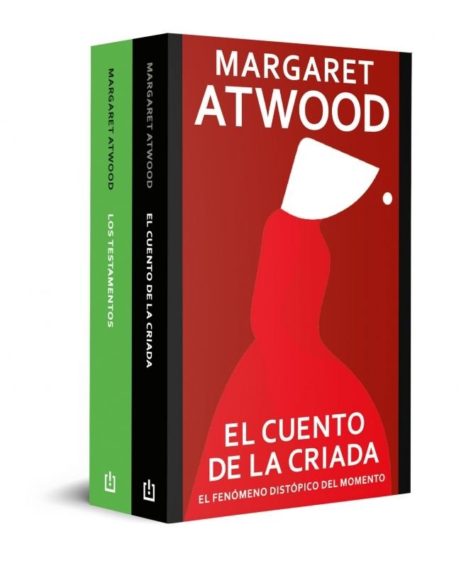 PACK EL CUENTO DE LA CRIADA LOS TESTAMENTOS, de ATWOOD, MARGARET | portada del libro