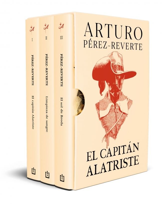 Estuche Capitán Alatriste, de Arturo Pérez-Reverte | portada del libro