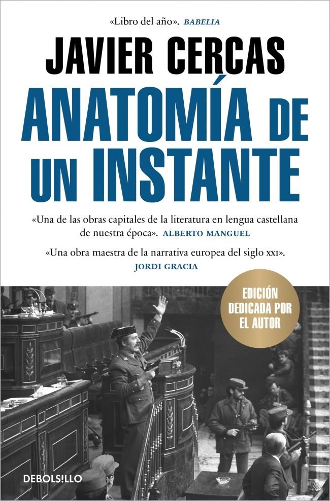 ANATOMIA DE UN INSTANTE, de JAVIER CERCAS | portada del libro