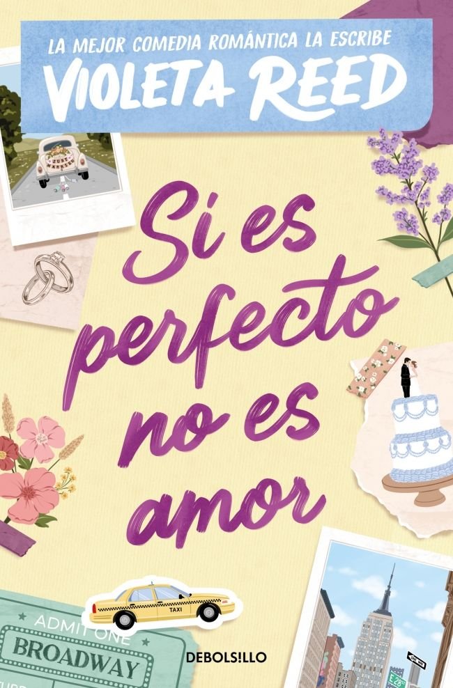 Si es perfecto no es amor, de VIOLETA REED | portada del libro