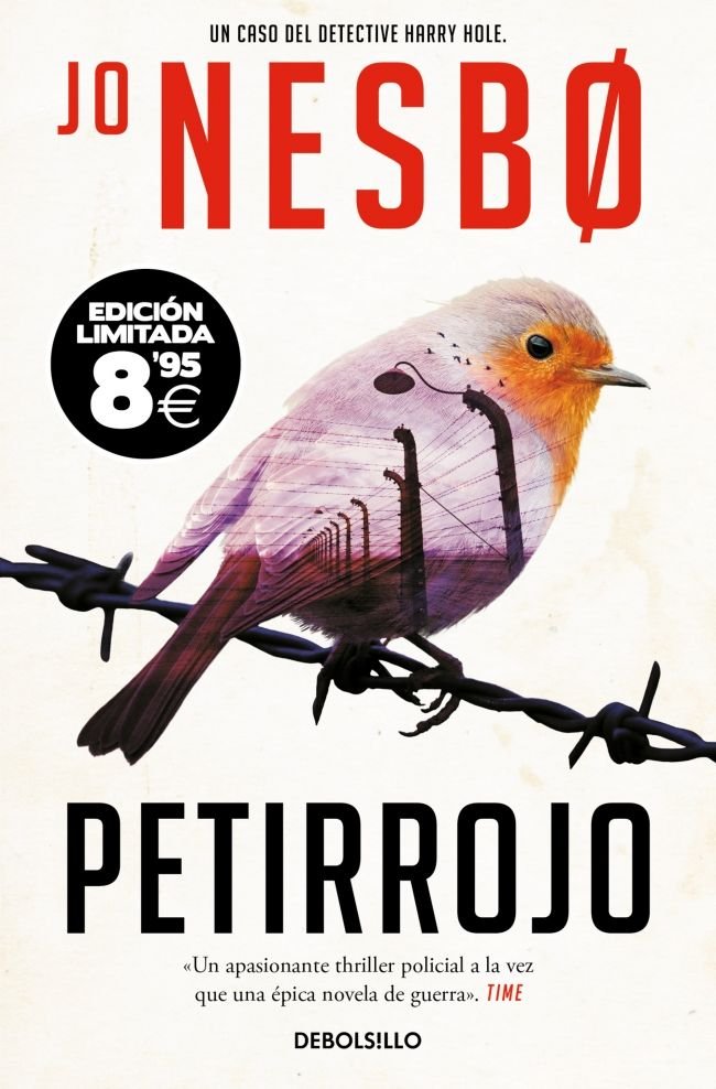 PETIRROJO EDICION BLACK FRIDAY HARRY HOLE 3, de JO NESBO | portada del libro