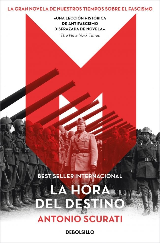 M. 4 - La hora del destino, de ANTONIO SCURATI | portada del libro