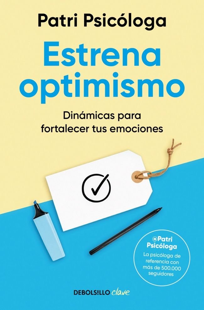 ESTRENA OPTIMISMO, de RAMIREZ (PATRI PSICOLOGA), PATRICIA | portada del libro