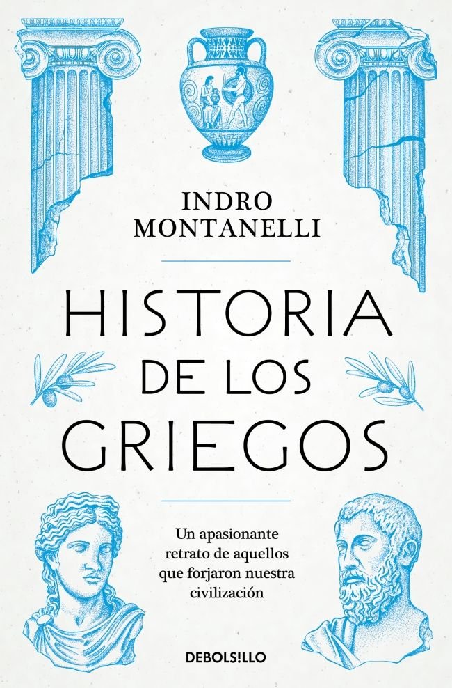 HISTORIA DE LOS GRIEGOS, de MONTANELLI, INDRO | portada del libro