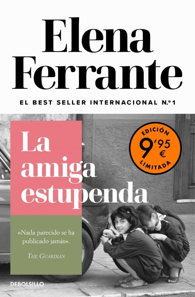 La amiga estupenda (edición limitada) (Dos amigas  1), de ELENA FERRANTE | portada del libro