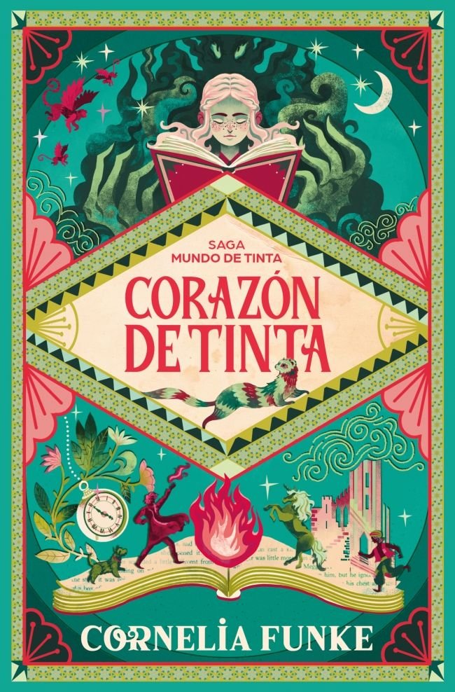 CORAZON DE TINTA, de CORNELIA FUNKE | portada del libro