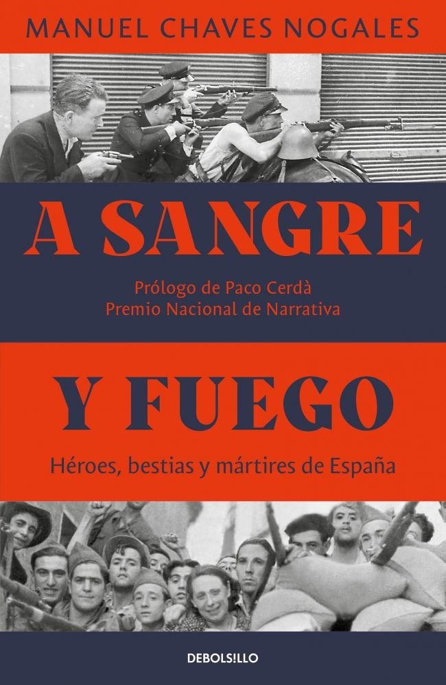 A sangre y fuego, de MANUEL CHAVES NOGALES | portada del libro