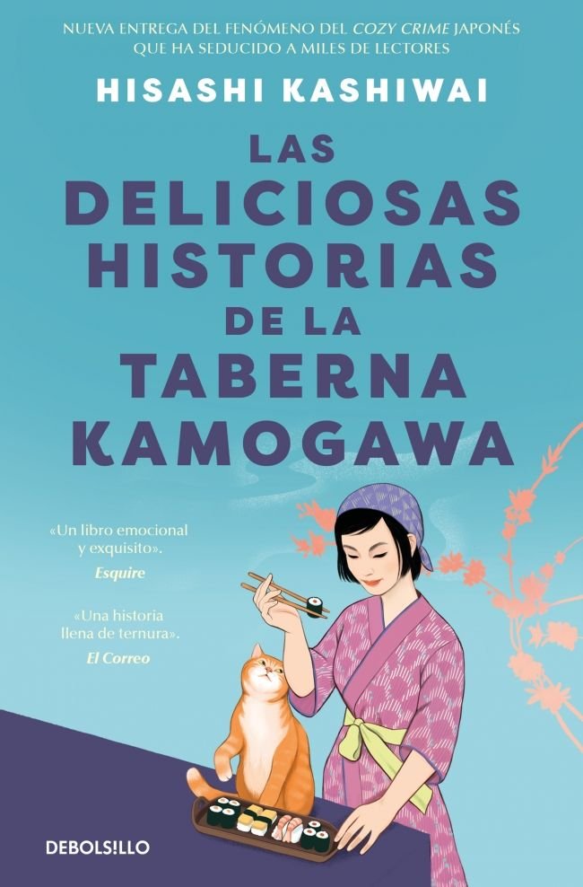LAS DELICIOSAS HISTORIAS DE LA TABERNA KAMOGAWA TABERNA KAM, de HISASHI KASHIWAI | portada del libro