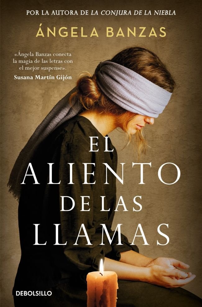 EL ALIENTO DE LAS LLAMAS, de BANZAS, ANGELA | portada del libro
