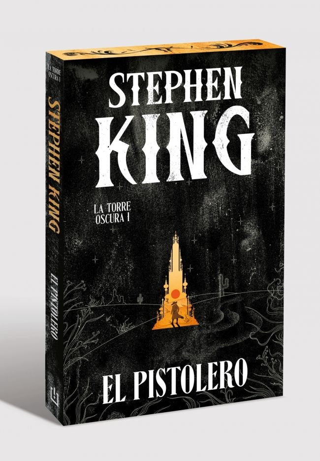 EL PISTOLERO EDICION CANTOS TINTADOS LA TORRE OSCURA 1, de STEPHEN KING | portada del libro