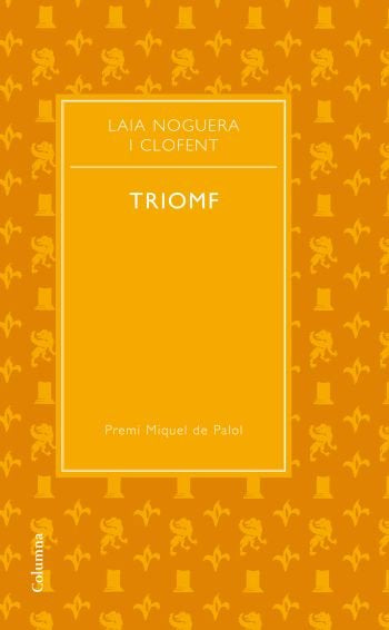 Triomf, de Noguera Clofent | portada del libro