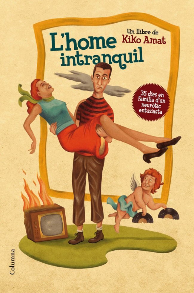 L'home intranquil, de Amat | portada del libro